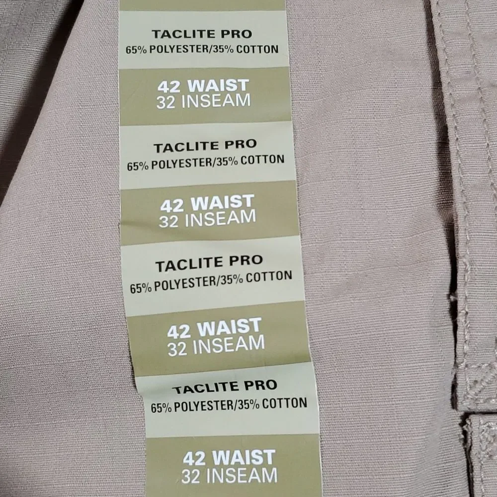 NEW NWT 5.11 Taclite Pro Ripstop Tactical Pants TDU Khaki 42x32‎